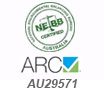 NEBB and ARC logos
